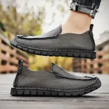 Men’s Classic Vegan Leather Loafer with Flexible Sole | Eco-Friendly Materials