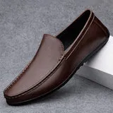 Men’s Elegant Non Slip Vegan Leather Loafer | Eco-Friendly Materials for All Seasons