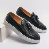 Men’s Elegant Vegan Leather Loafer with Tassel | Eco-Friendly Materials
