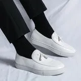 Men’s Elegant Vegan Leather Loafer with Tassel | Eco-Friendly Materials