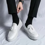 Men’s Elegant Vegan Leather Loafer with Tassel | Eco-Friendly Materials