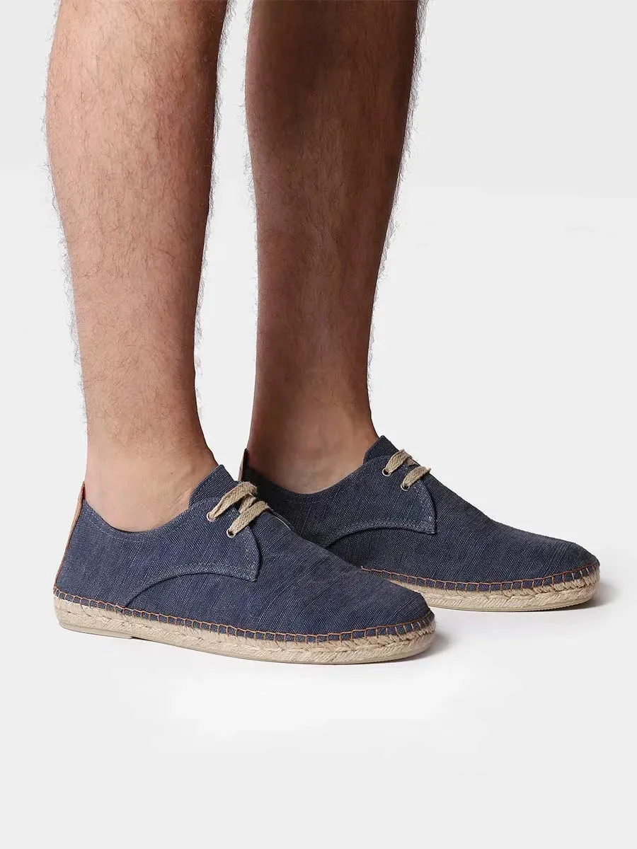 Men's espadrilles with laces - DIXON
