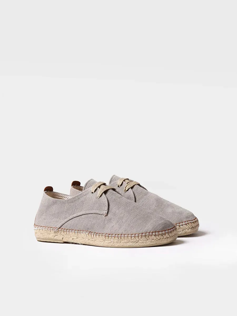Men's espadrilles with laces - DIXON