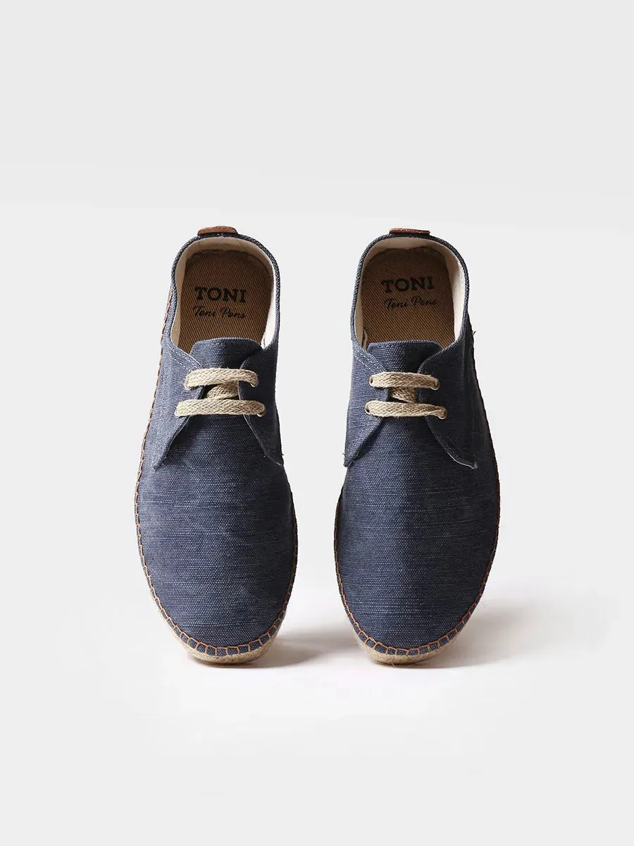 Men's espadrilles with laces - DIXON