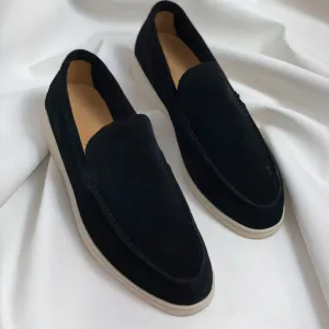 Men's Lightweight Brown Loafers Shoes