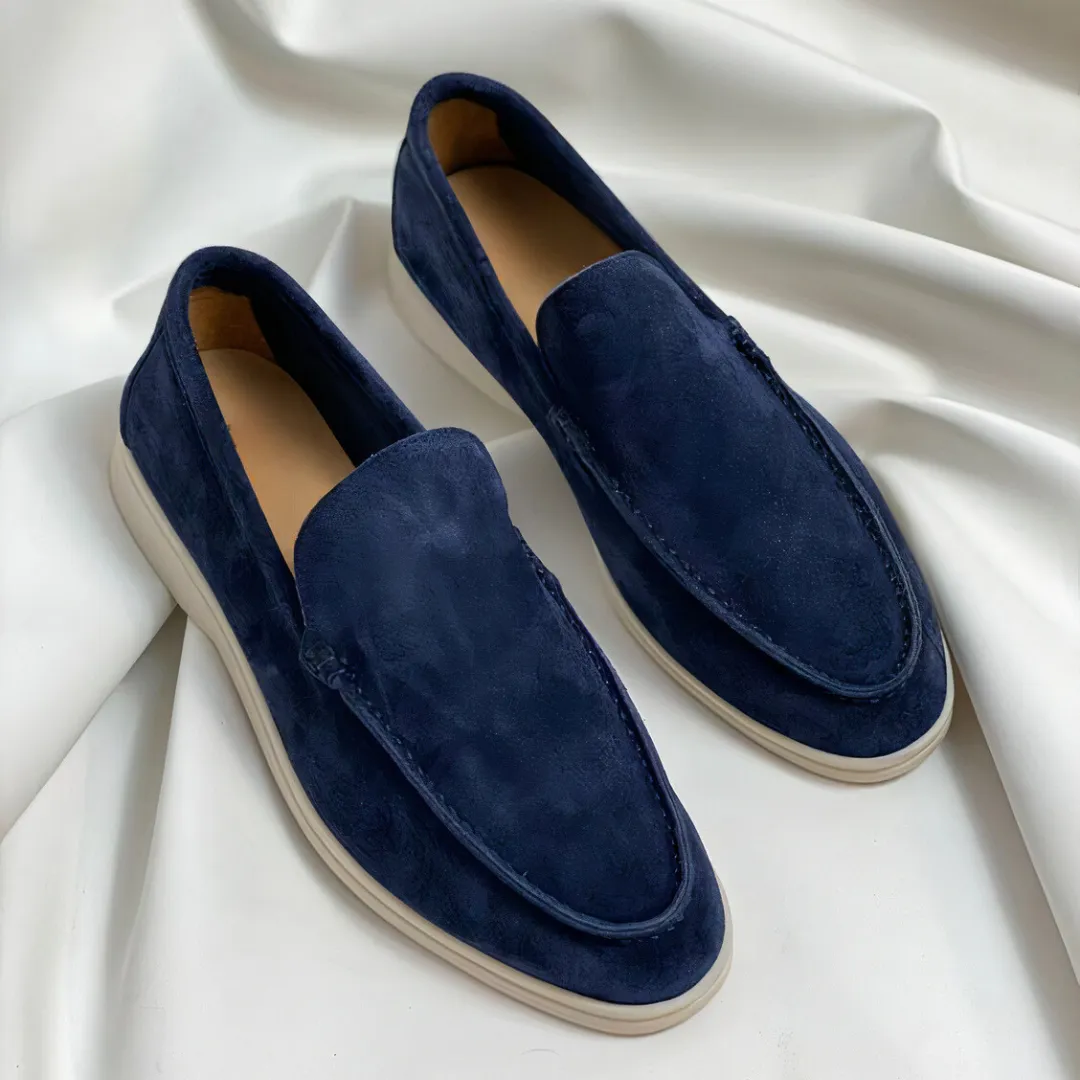 Men's Lightweight Brown Loafers Shoes