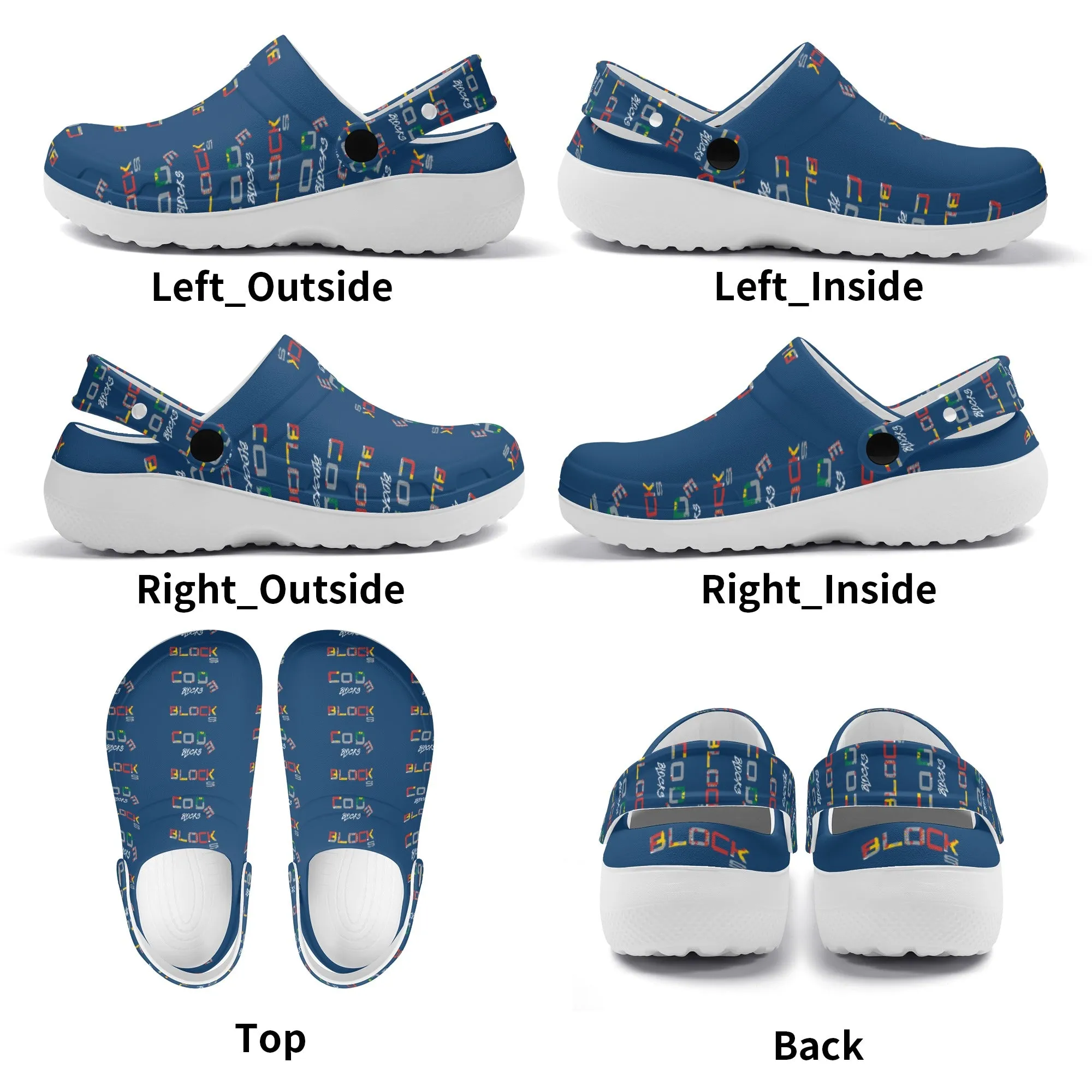 Mens Lightweight Nursing Slip On Clogs