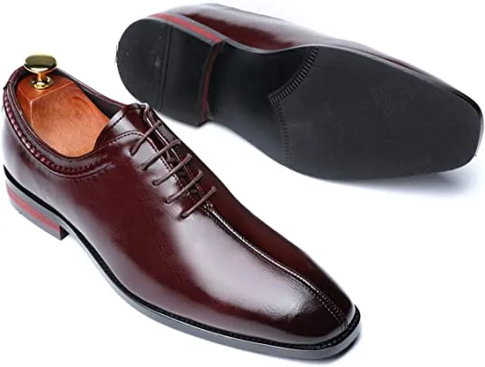 Men's Wholecut Oxfords Almond Toe
