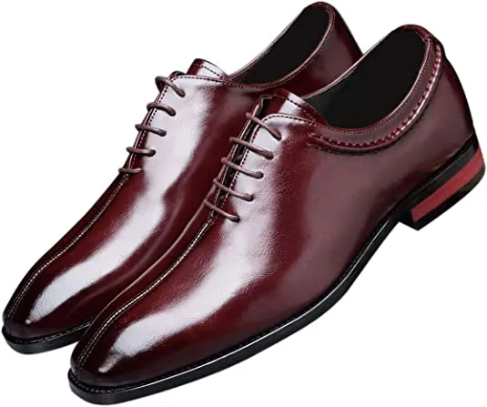 Men's Wholecut Oxfords Almond Toe