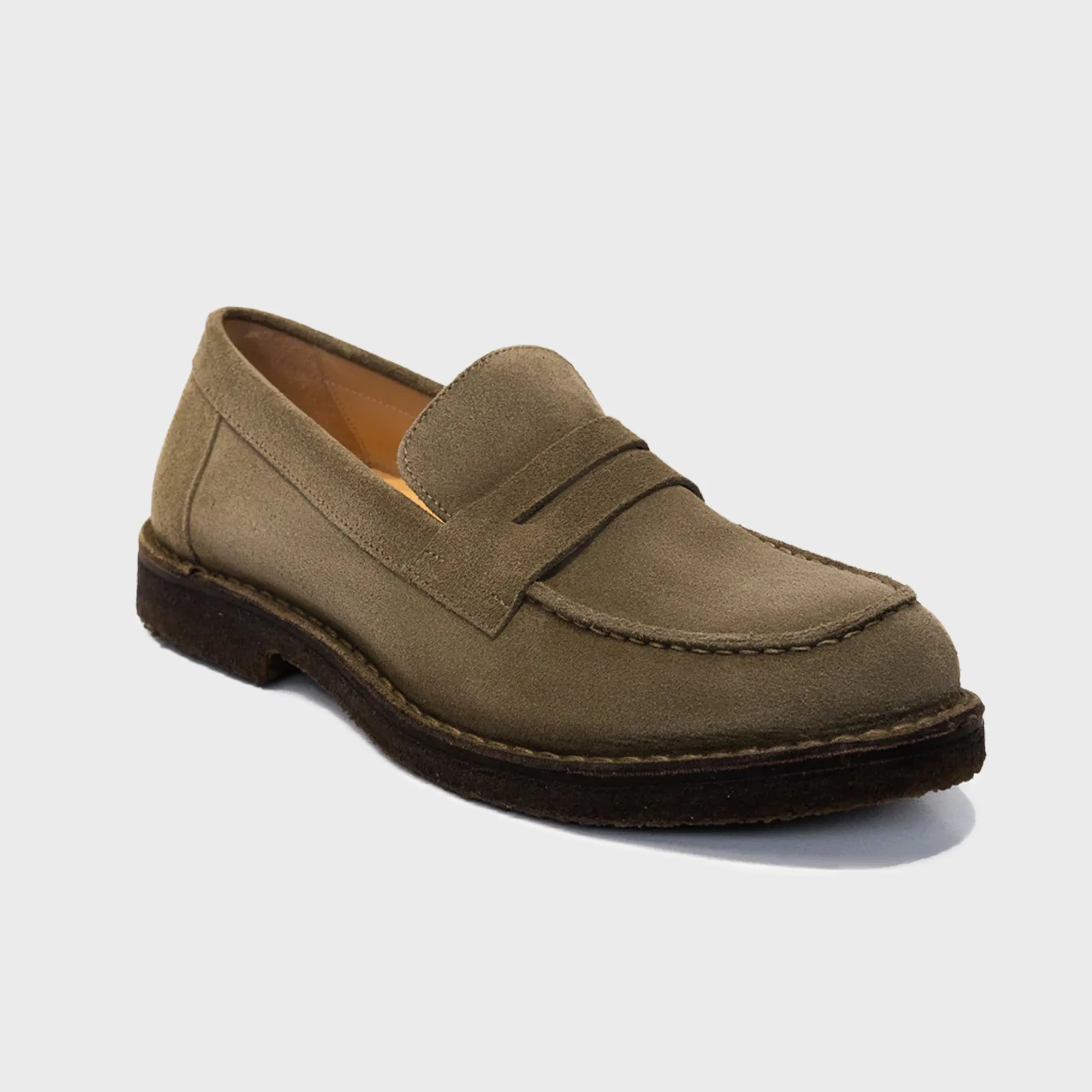 Mokaflex Loafer in Army Green