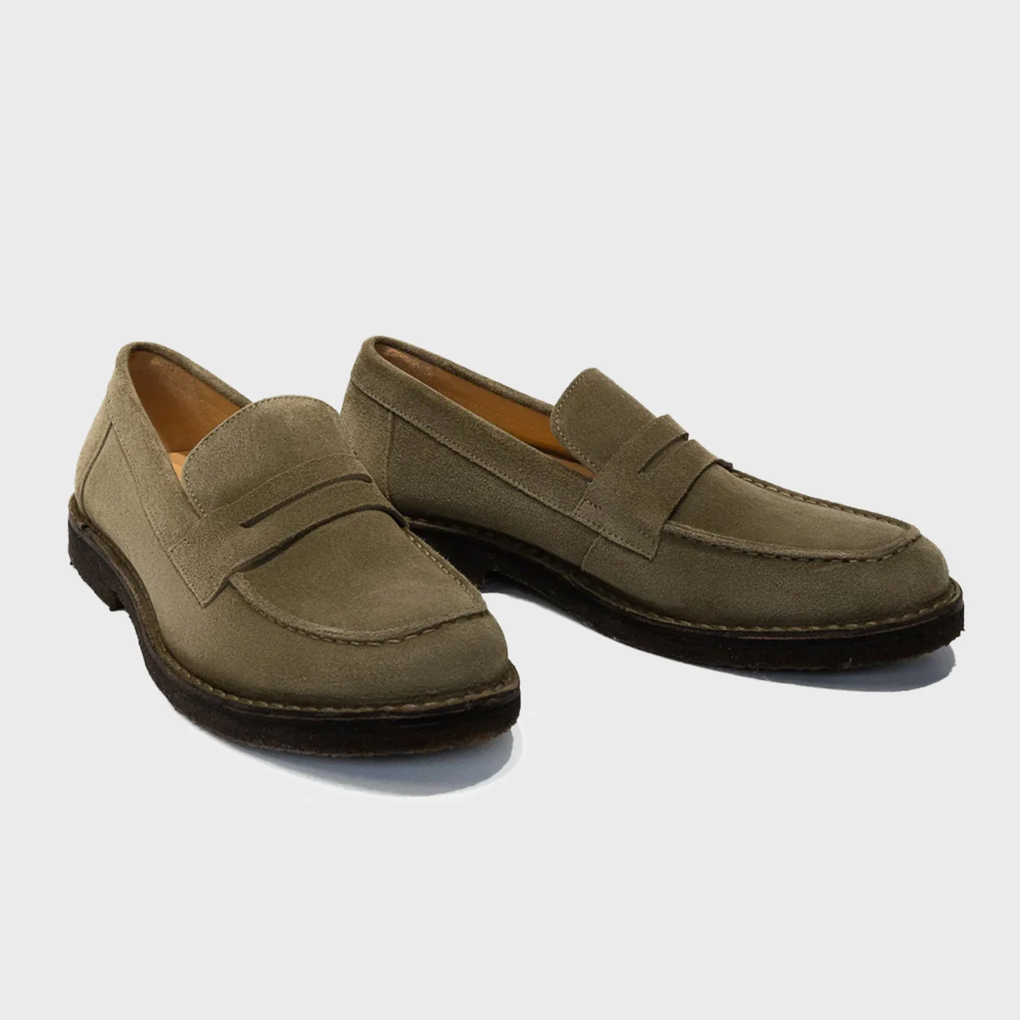 Mokaflex Loafer in Army Green