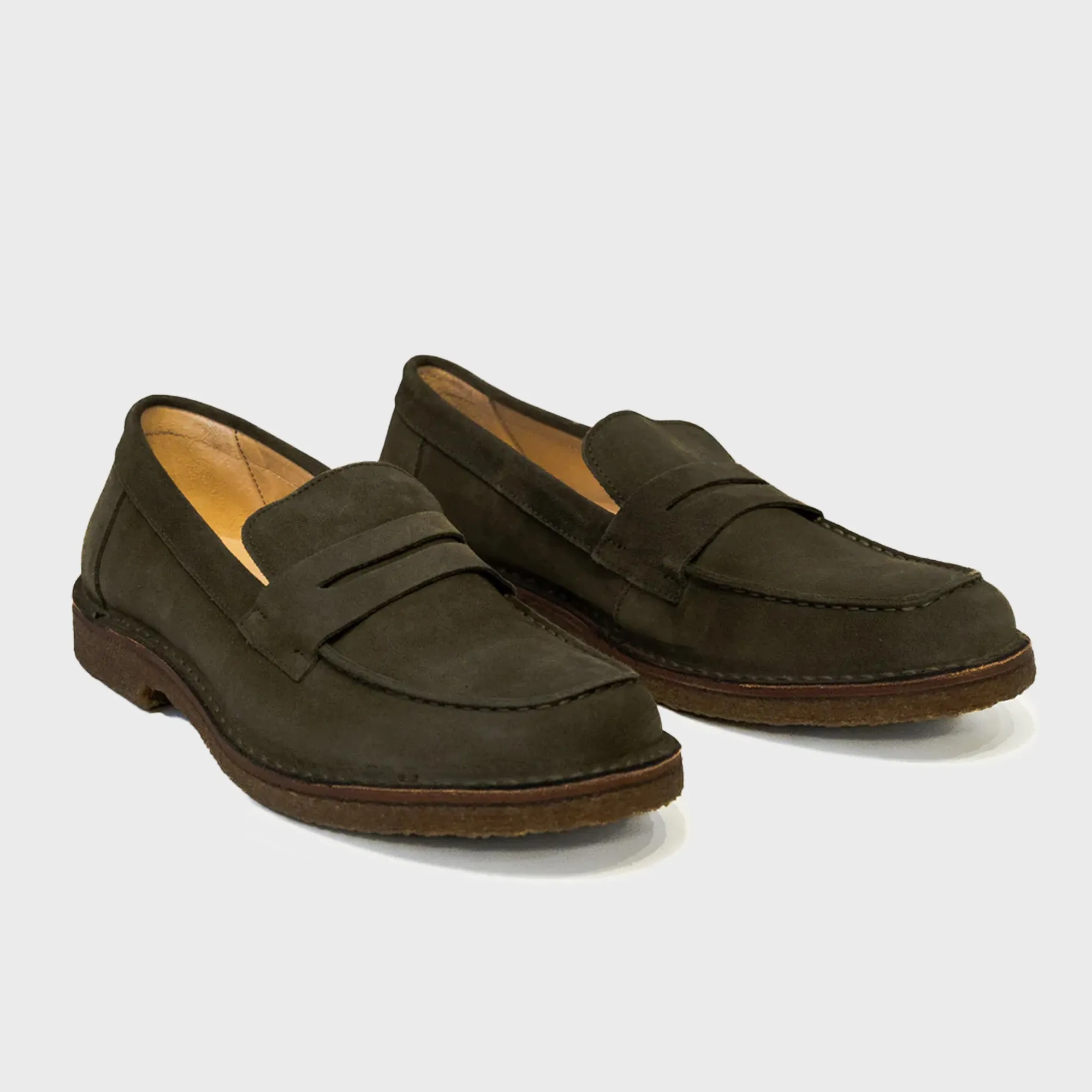 Mokaflex Loafer in Forest Green
