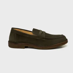 Mokaflex Loafer in Forest Green