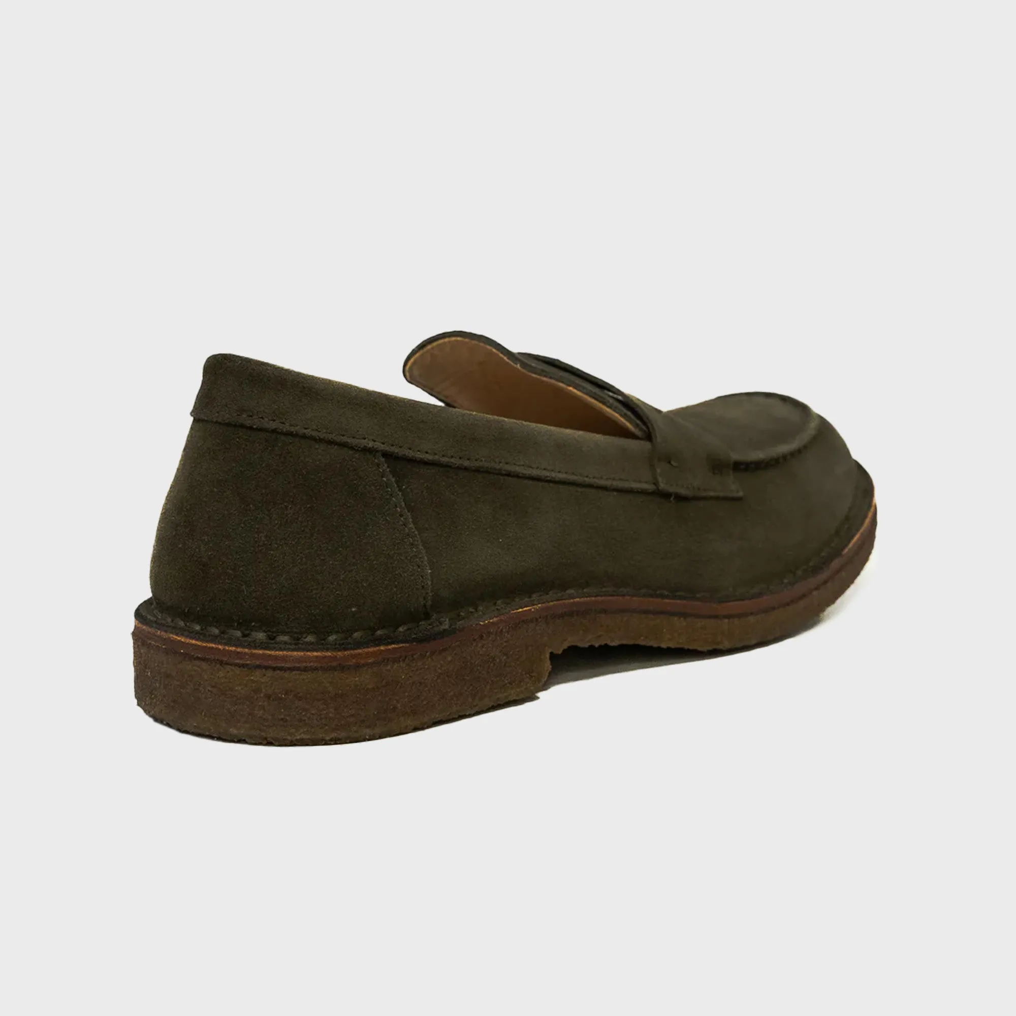 Mokaflex Loafer in Forest Green