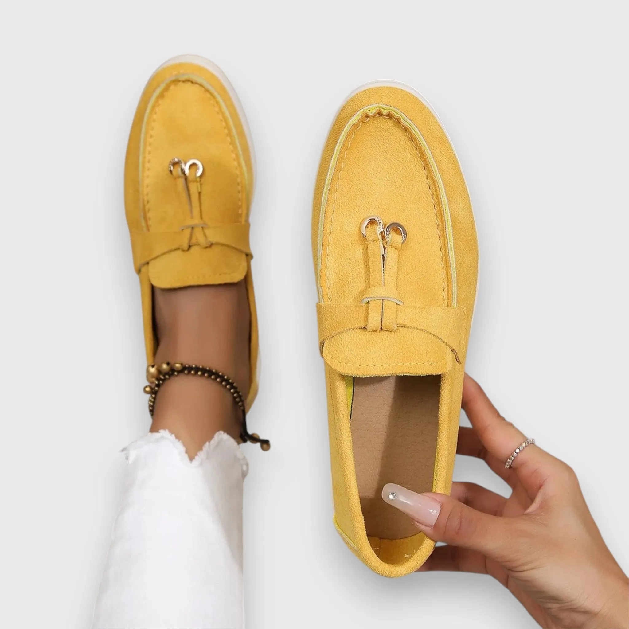 Nancy - Stylish Knot Loafers