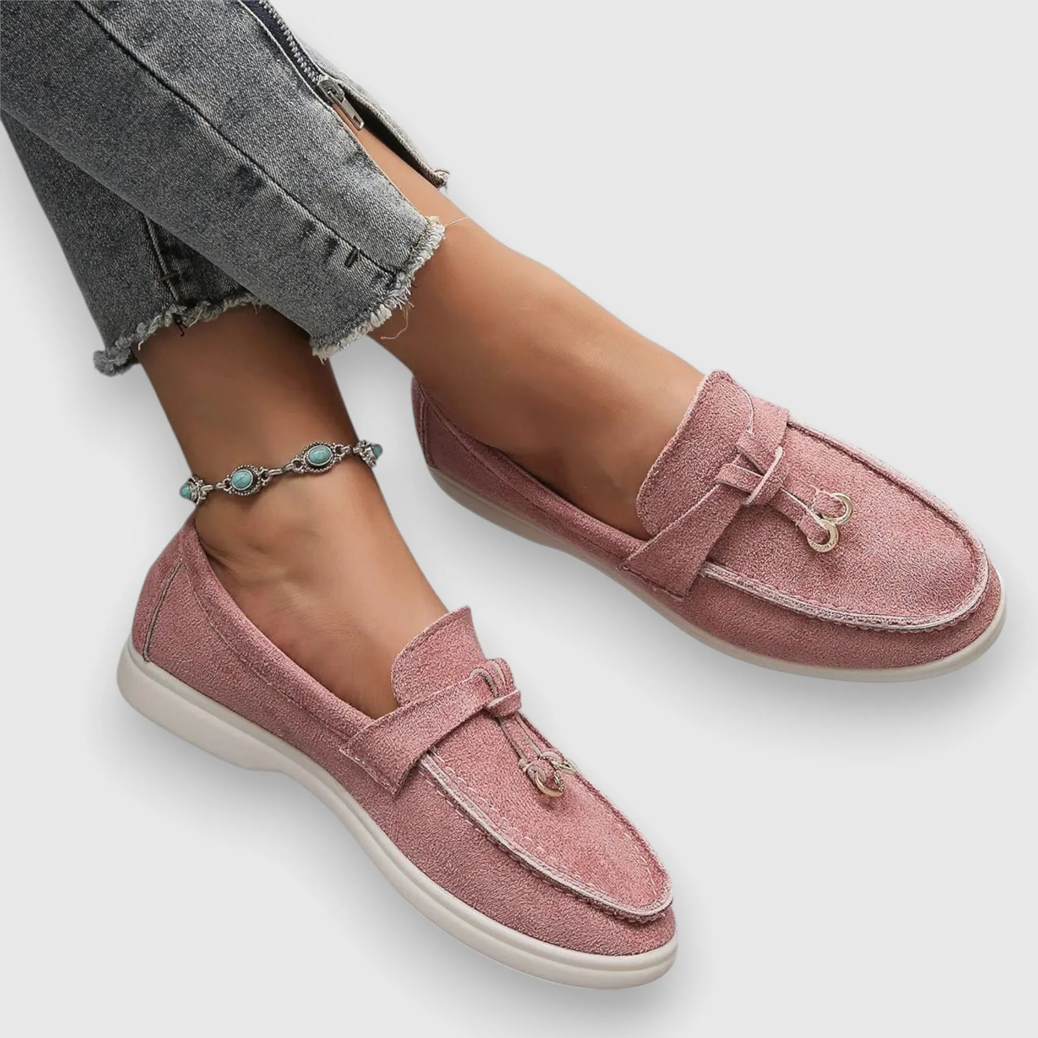Nancy - Stylish Knot Loafers