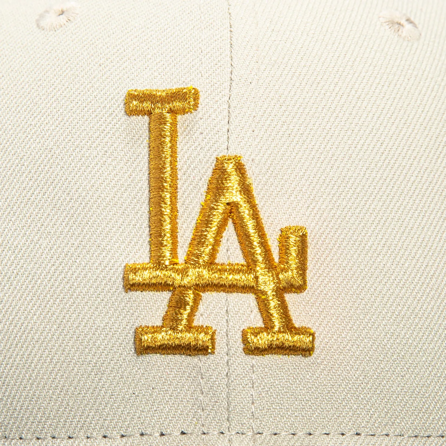 New Era 59Fifty Los Angeles Dodgers 17 Shohei Ohtani Patch Hat - Stone, Navy, Metallic Gold