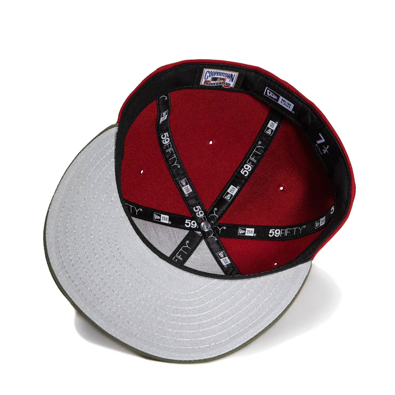 New Era 59Fifty New York Mets 2013 All Star Game Patch Word Hat - Brick, Olive