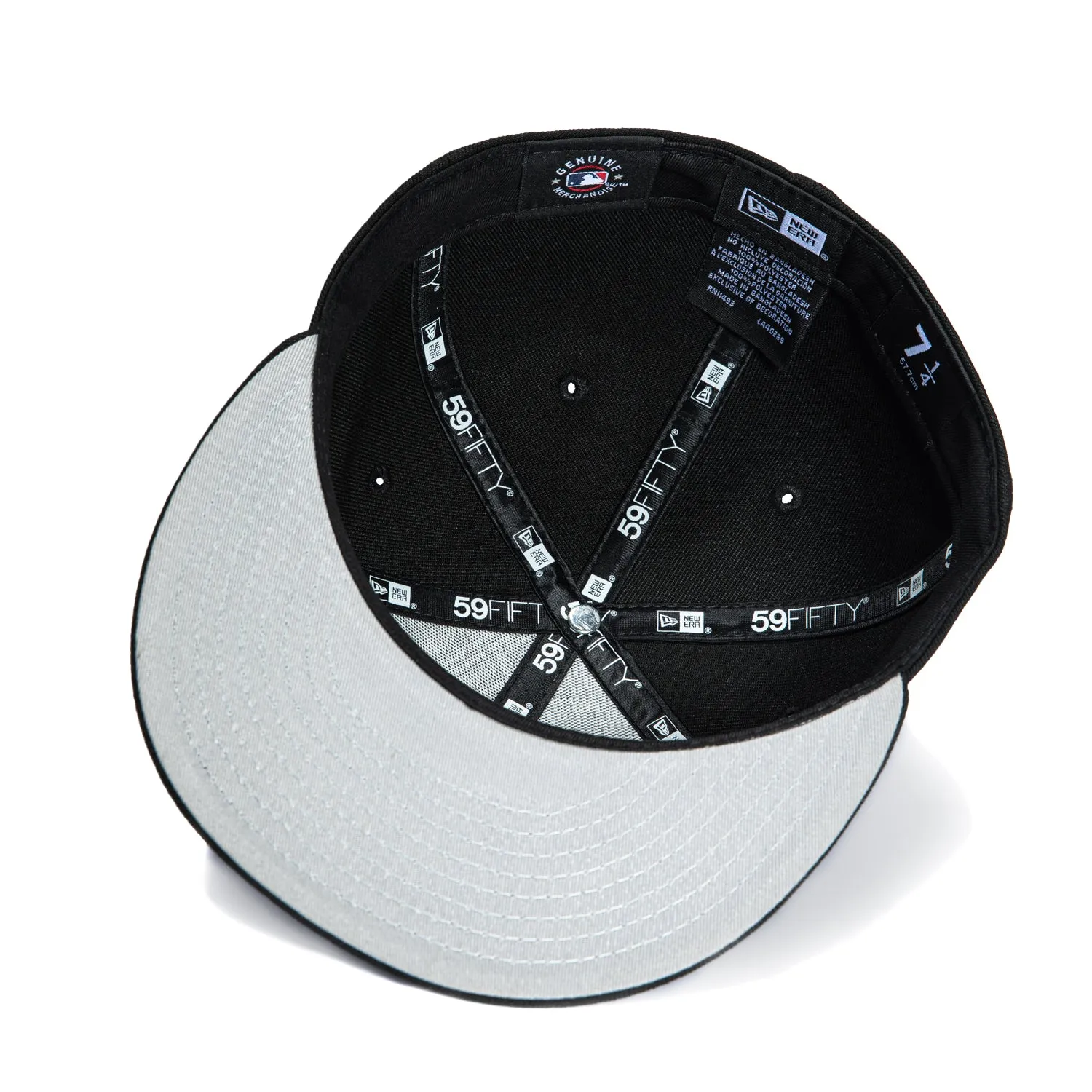 New Era 59Fifty State Stitch San Francisco Giants 2007 All Star Game Patch Hat - Black
