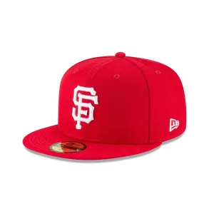 New Era 59Fifty San Francisco Giants Fitted Hat - Red, White