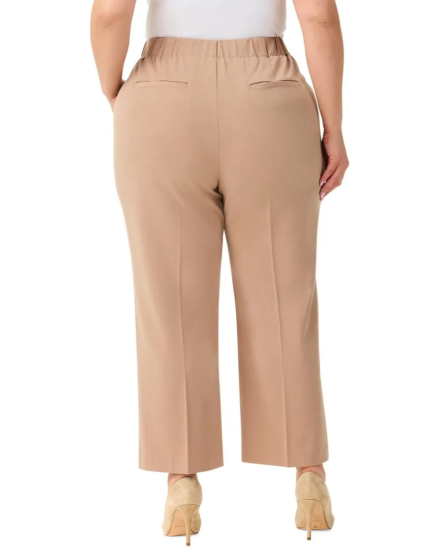 NIC ZOE Plus Avenue Summer Wide Leg Crop Trouser