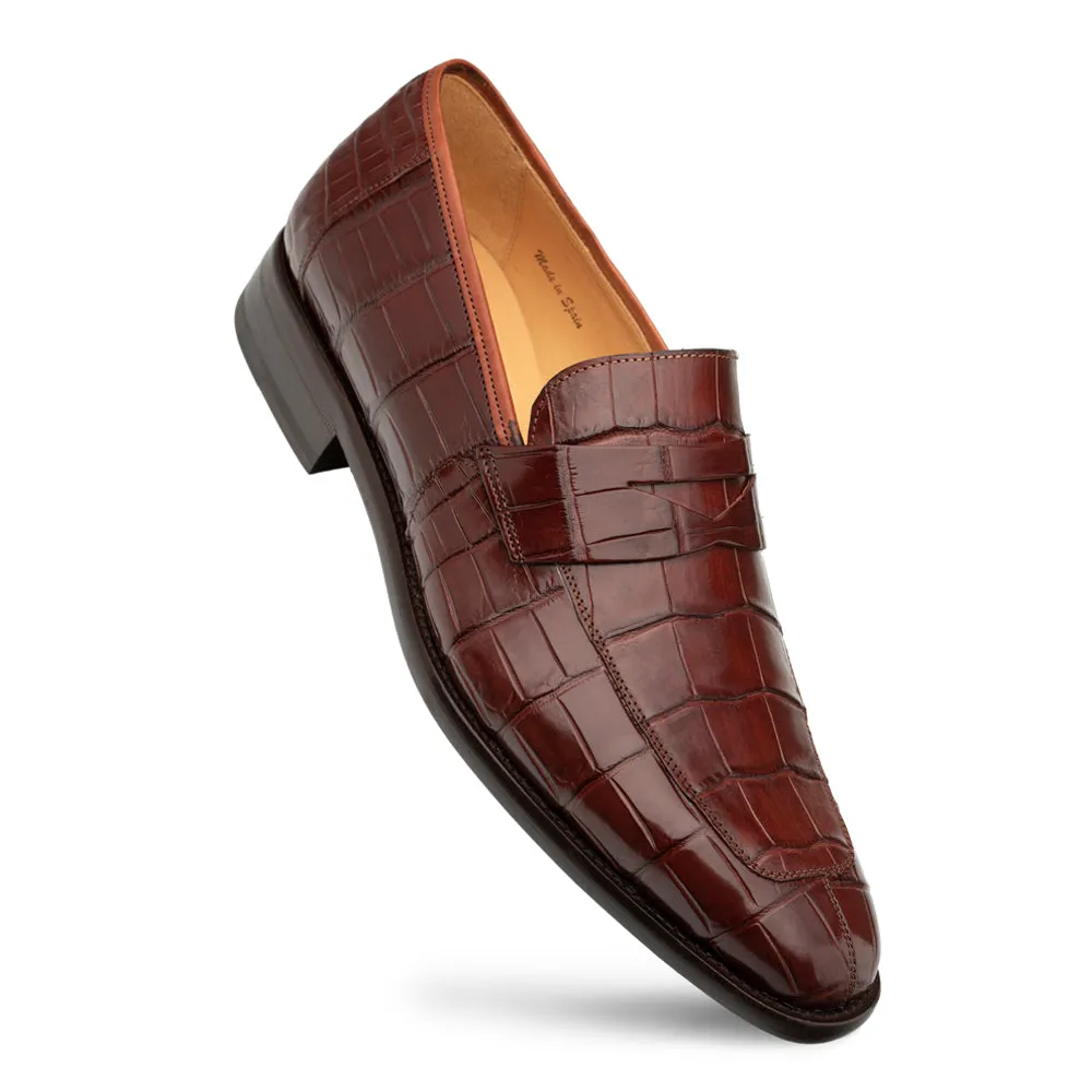 PICCOLO ALLIGATOR PENNY LOAFER | Mezlan