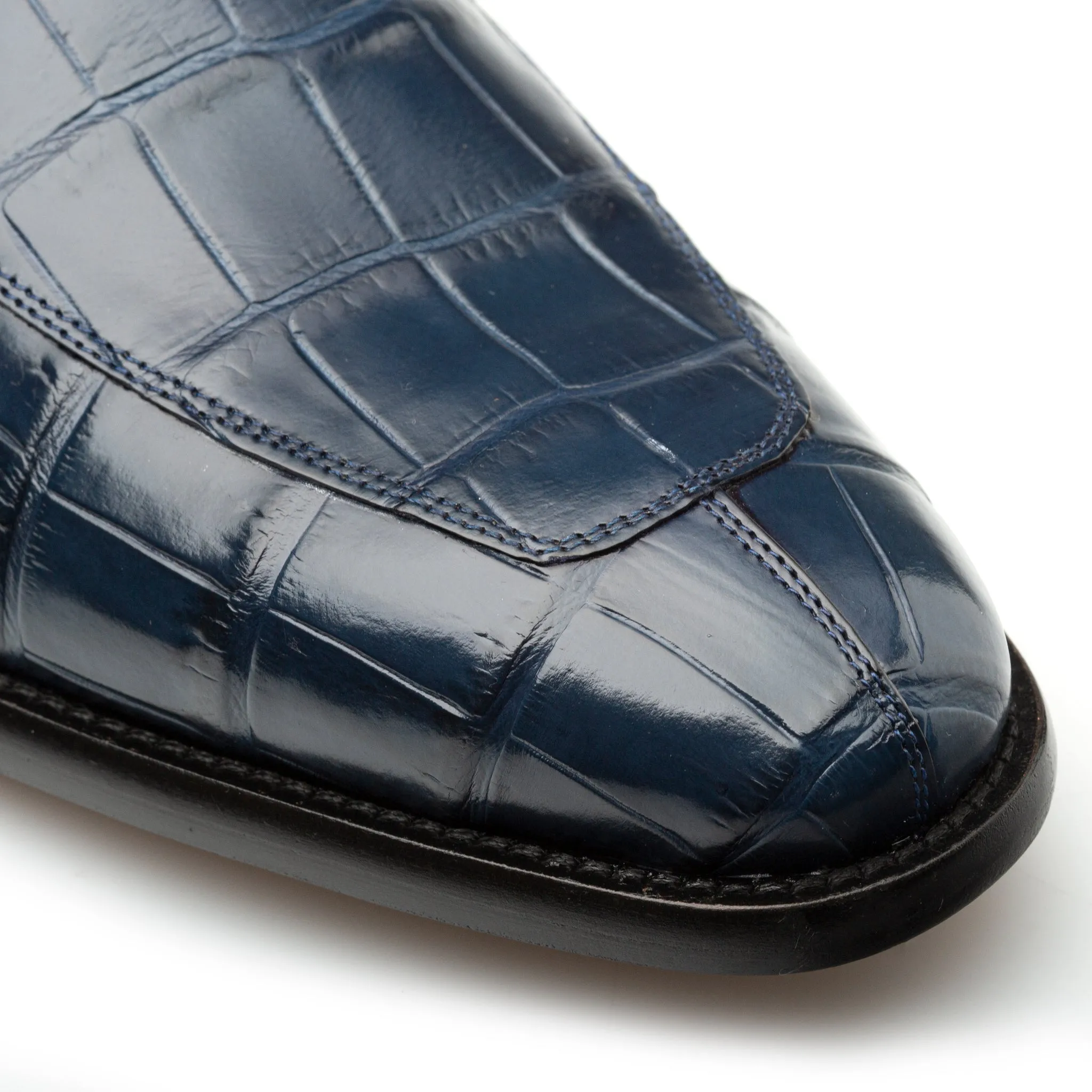 PICCOLO ALLIGATOR PENNY LOAFER | Mezlan