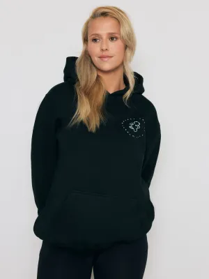 Premium Heavyweight Hoodie – Running Ted - Noir