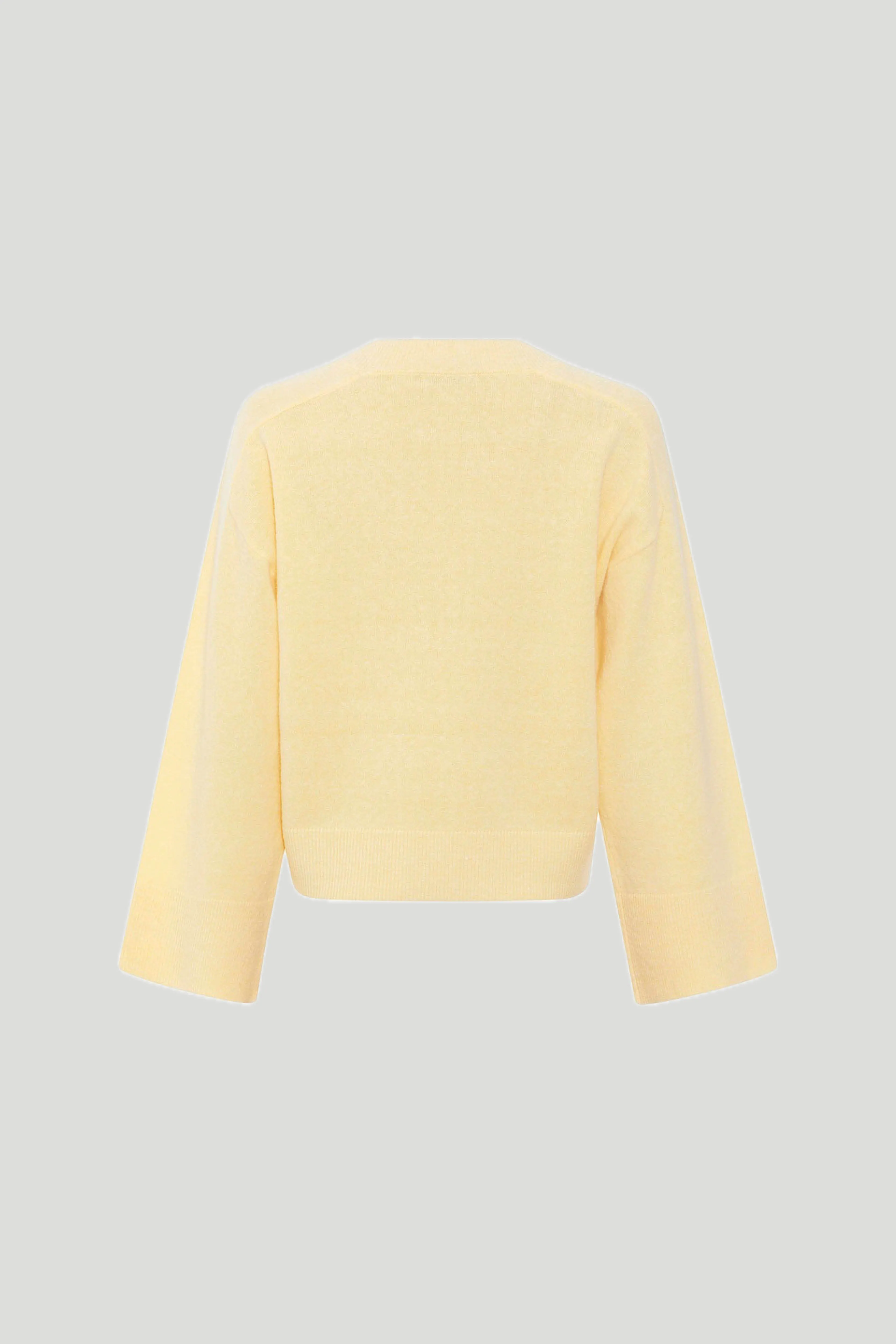 Prio striktrøje - Soft yellow