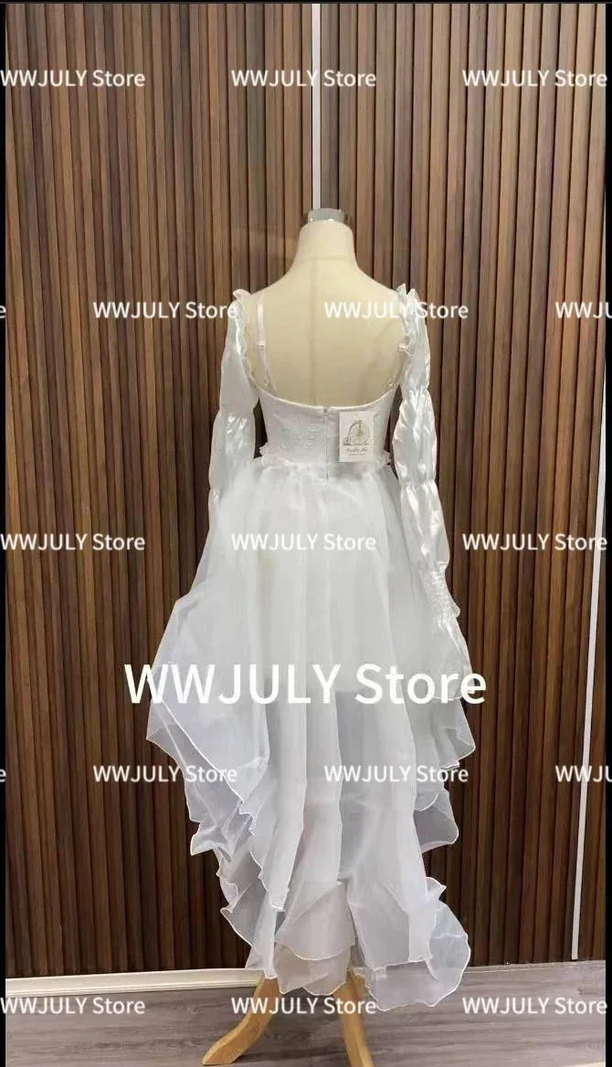 Pure Color Fairy Midi Dress for Women
