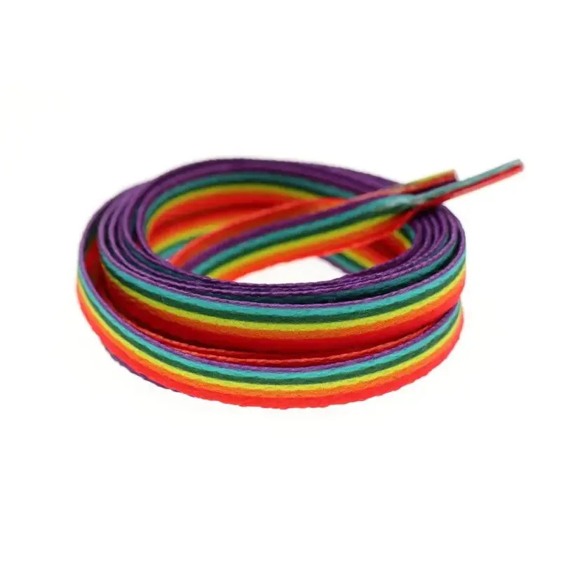 Rainbow Stripes Shoe Laces (SL002)