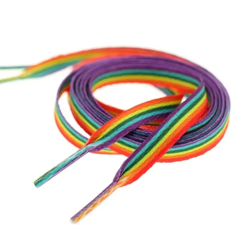Rainbow Stripes Shoe Laces (SL002)