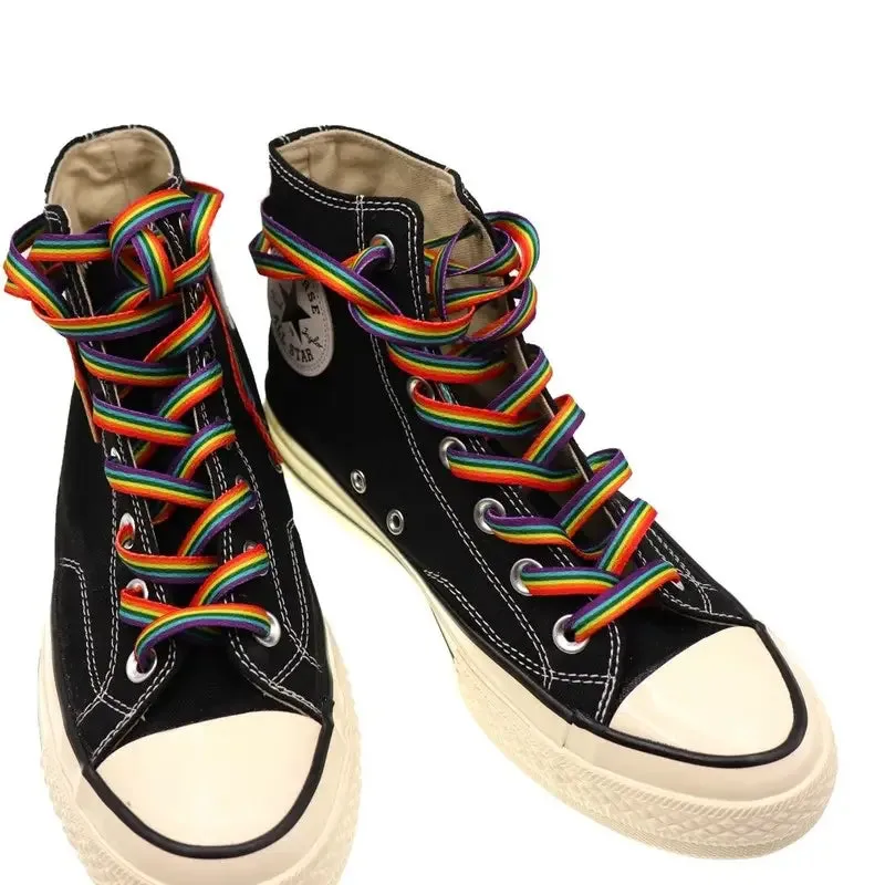 Rainbow Stripes Shoe Laces (SL002)