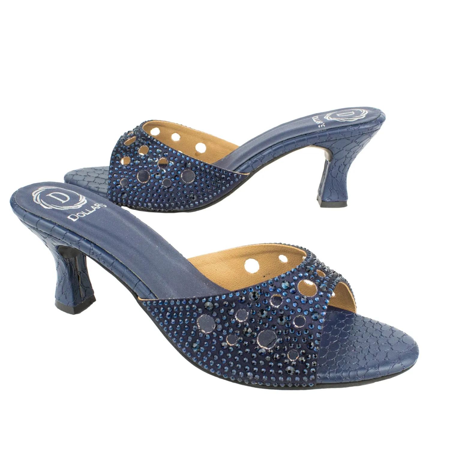 Reem Heels S207H - Navy Blue