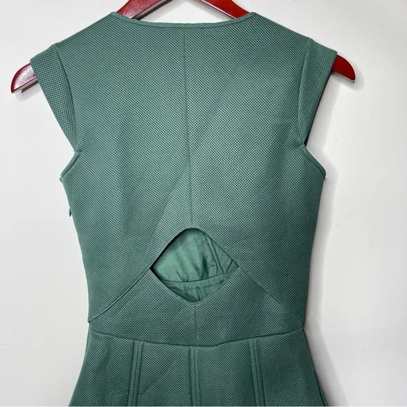 REISS Riviera Textured Scuba Fit And Flare Womens Dress Size 0