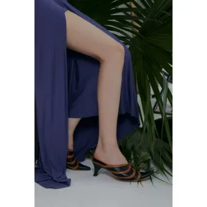 Rimless Pointed Toe Mules