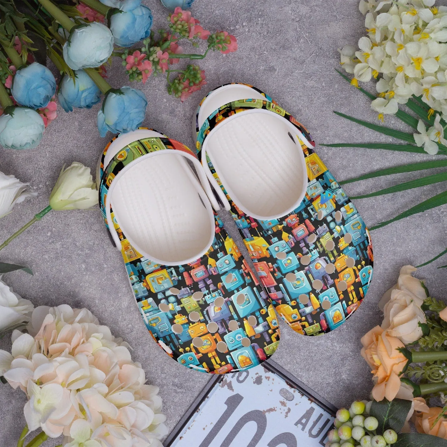 Robots Kids Rok-Clogs