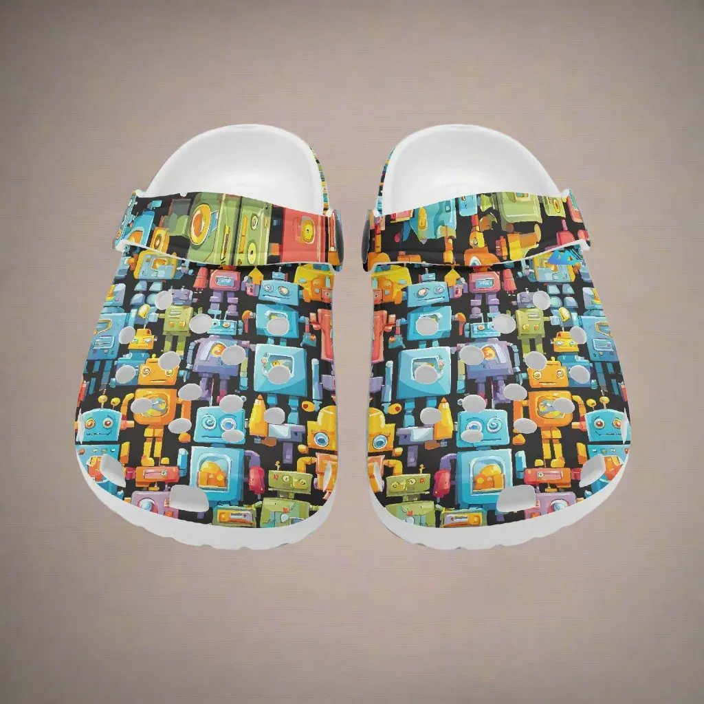 Robots Kids Rok-Clogs