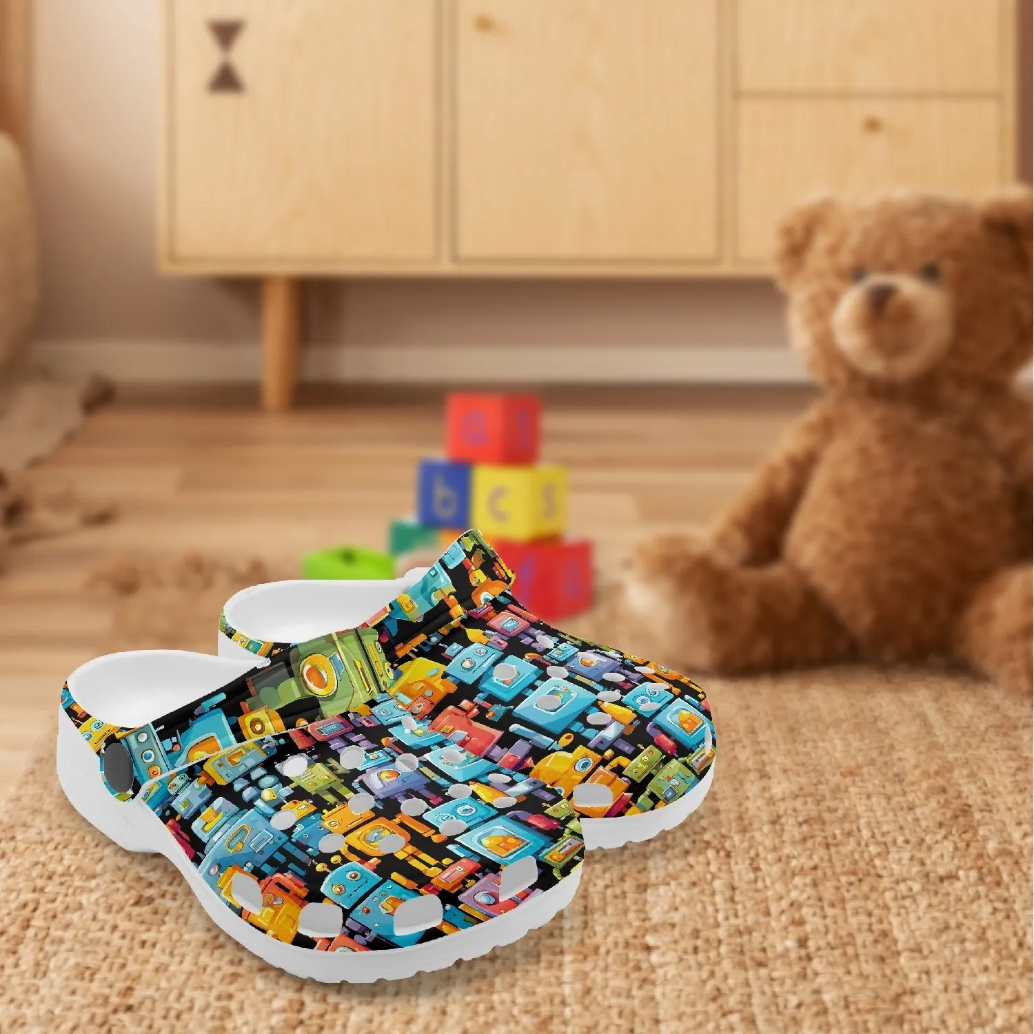 Robots Kids Rok-Clogs