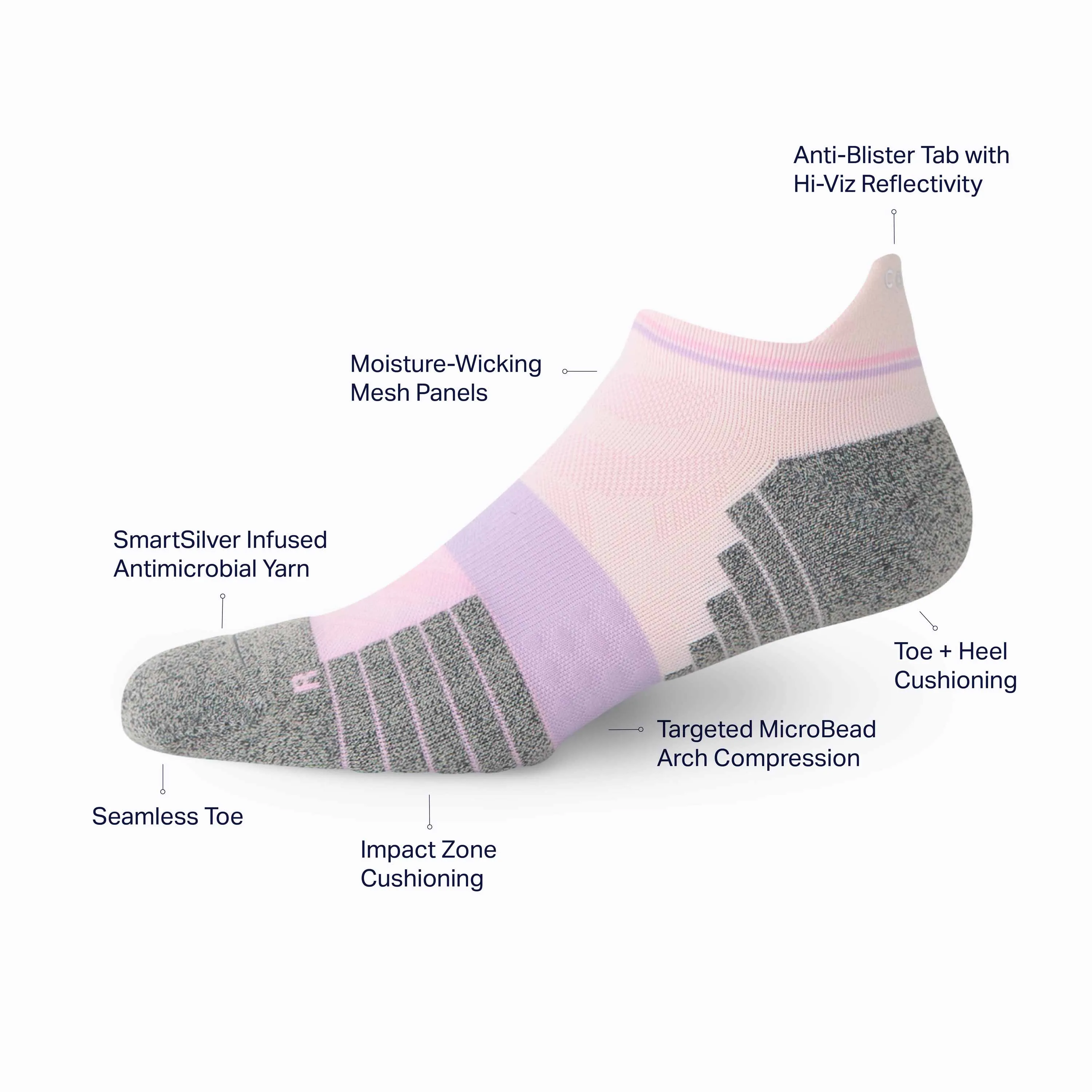 Running Ankle Compression Socks - 3 Pack