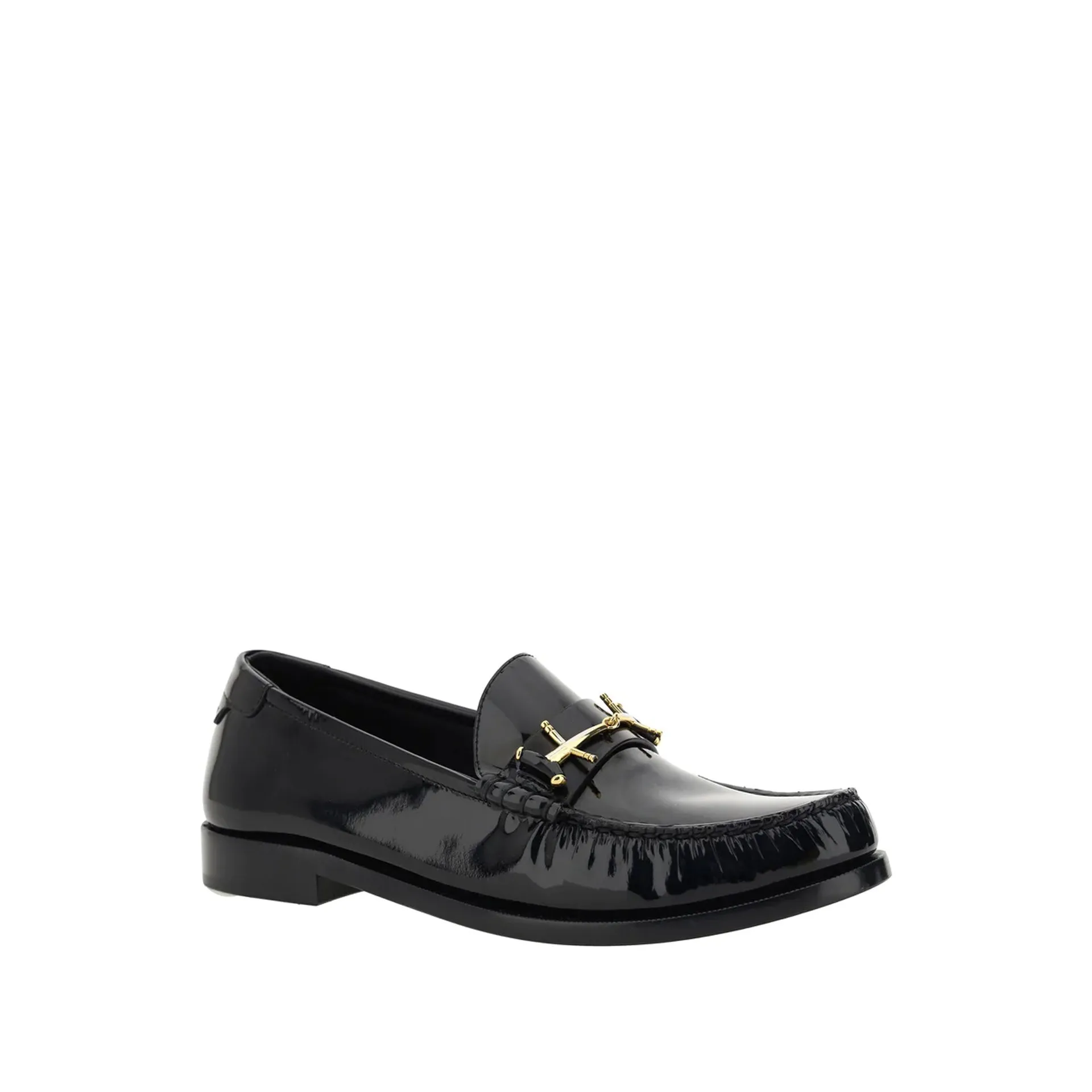 SAINT LAURENT Elegant Leather Loafers for Men