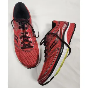 Saucony S20295-6 Men's Sz. 10 Red Black Guide 9 Running Shoe