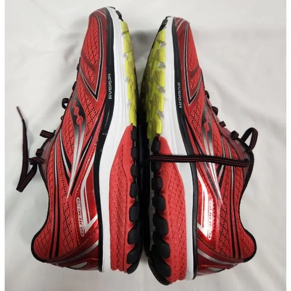 Saucony S20295-6 Men's Sz. 10 Red Black Guide 9 Running Shoe