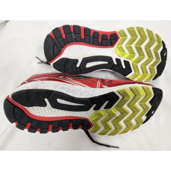 Saucony S20295-6 Men's Sz. 10 Red Black Guide 9 Running Shoe