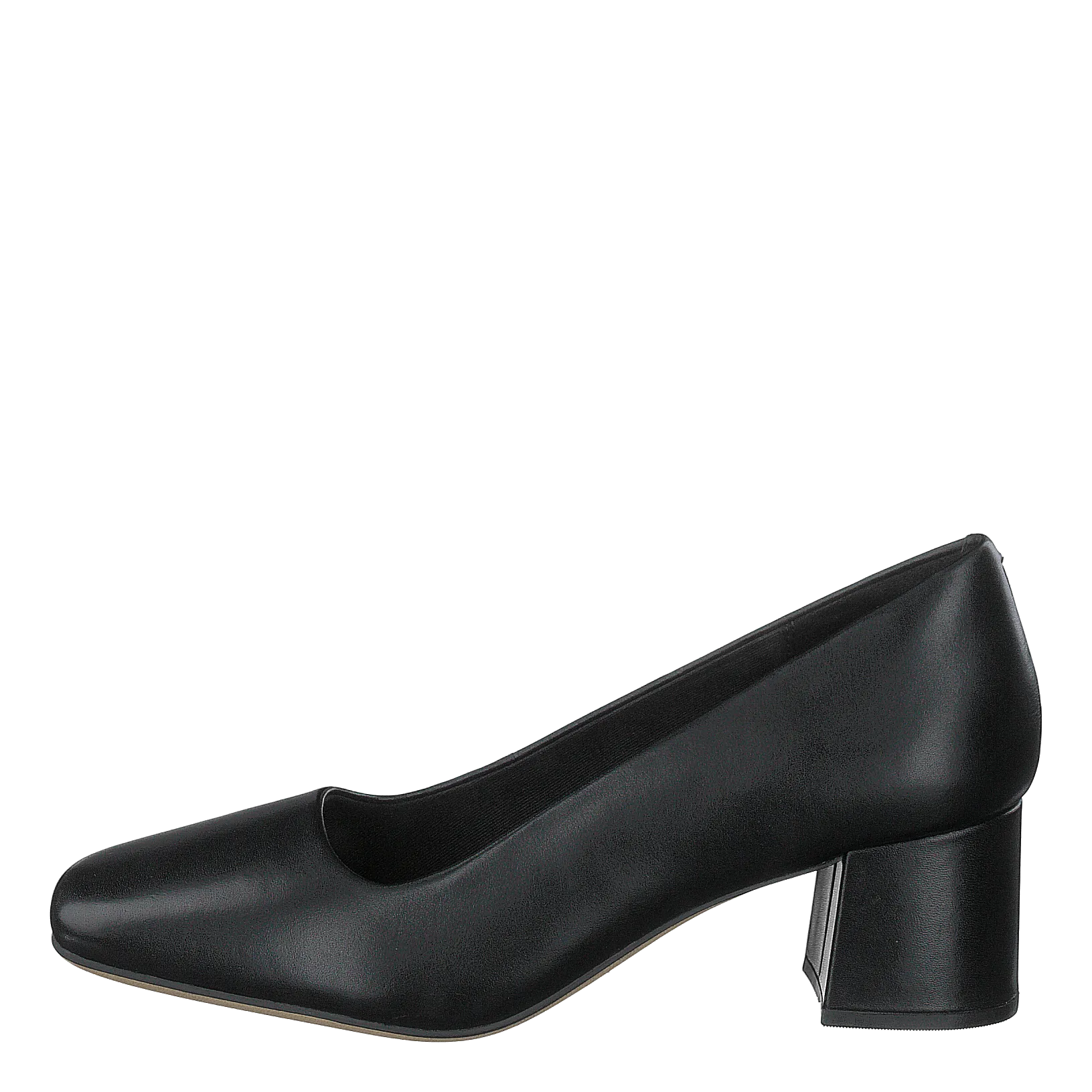 Sheer Rose Black Leather