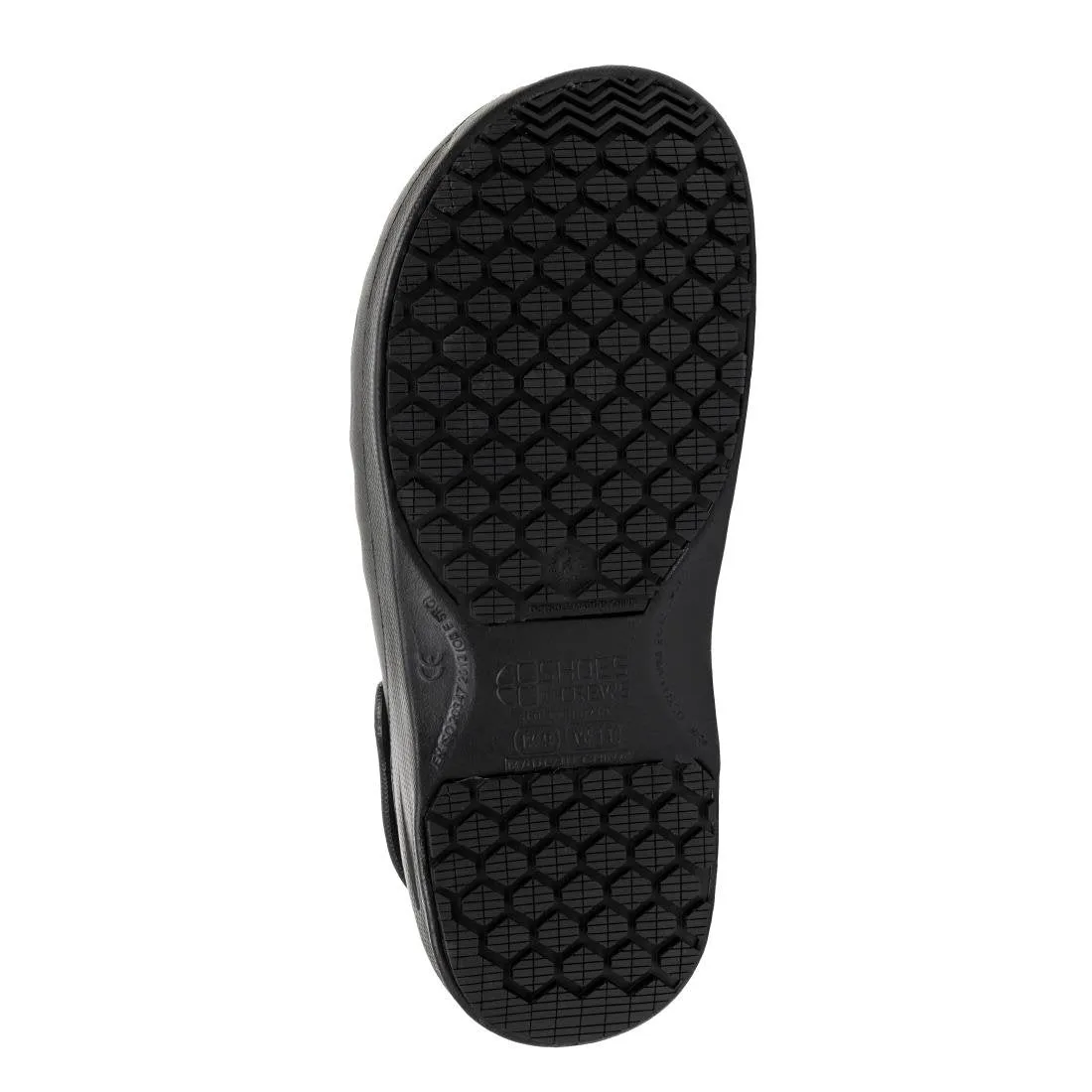 Shoes for Crews Zinc Clogs Black Size 44