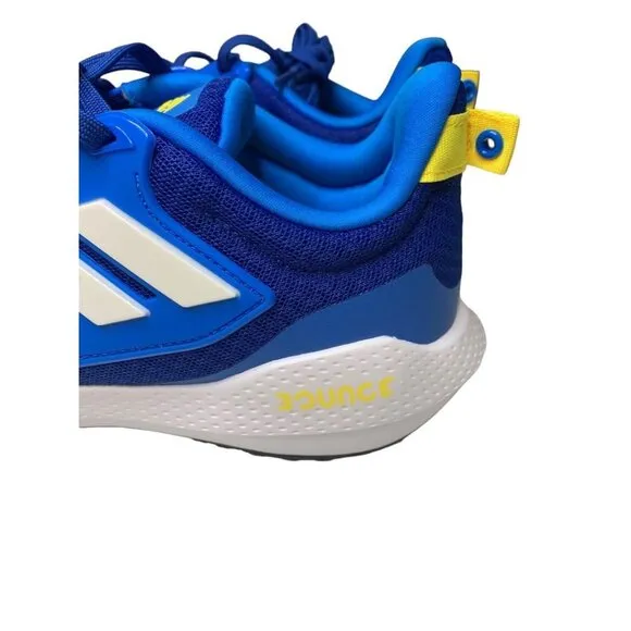 Size 6.5 Adidas Youth Running Shoe Sneaker Royal Blue GY4350 Run Bounce 2.0