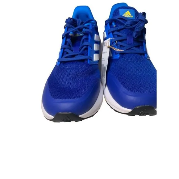 Size 6.5 Adidas Youth Running Shoe Sneaker Royal Blue GY4350 Run Bounce 2.0