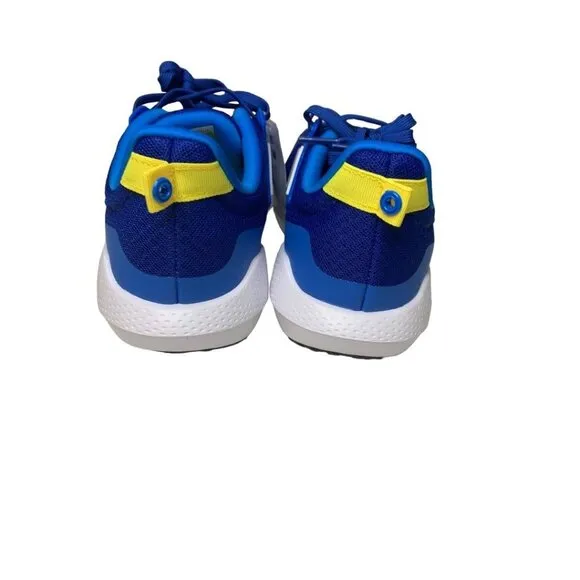 Size 6.5 Adidas Youth Running Shoe Sneaker Royal Blue GY4350 Run Bounce 2.0