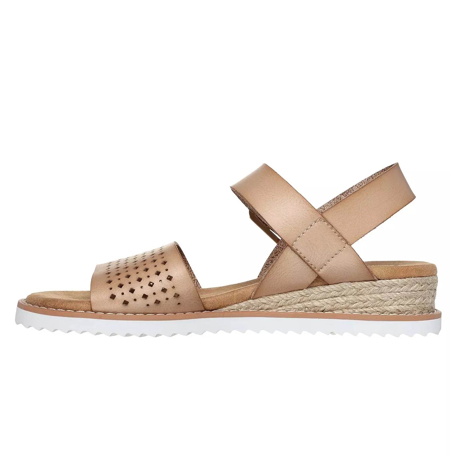 Skechers Womens Bobs Sunny Flair Sandals Natural 114143/NAT